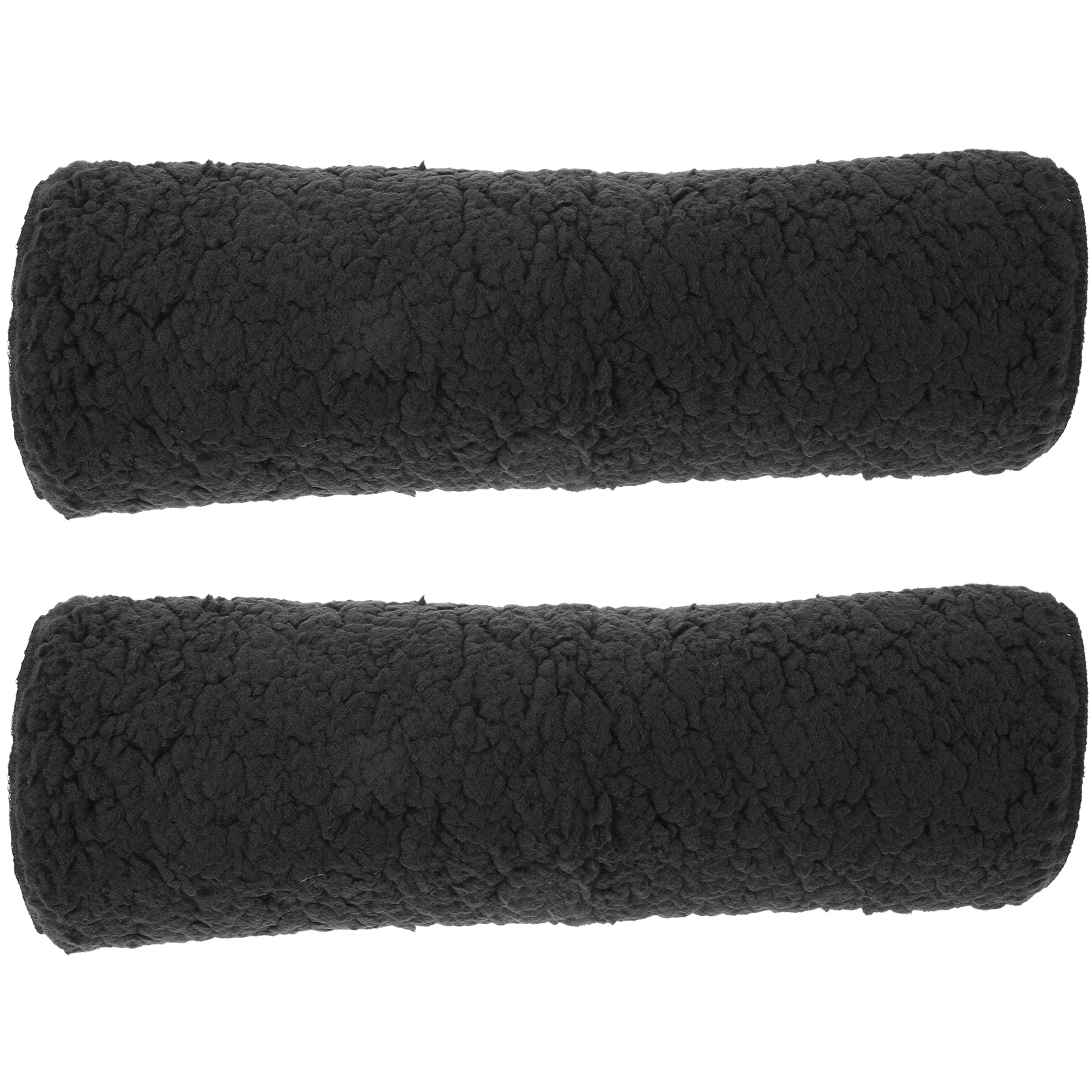 

2pcs Foldable H Cover Padded Grips for Reusable Wheelchair Grips Elderly Non Slip Thicken H Parts Black R om Material Set