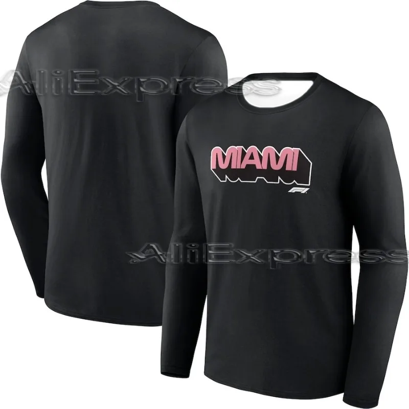 

Formula1 Team Racing T-Shirts Racing Car 3D Print Streetwear Men Women Sports Casual Oversized O-Neck T Shirt Long Sleeve Jersey