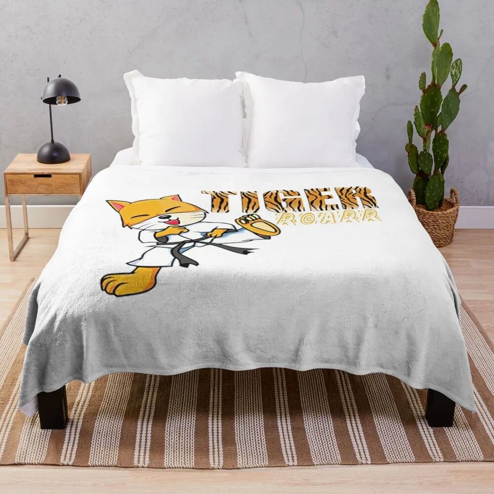 

Roar Tiger - stay wild forever Throw Blanket Soft Plush Plaid Luxury Thicken Blankets