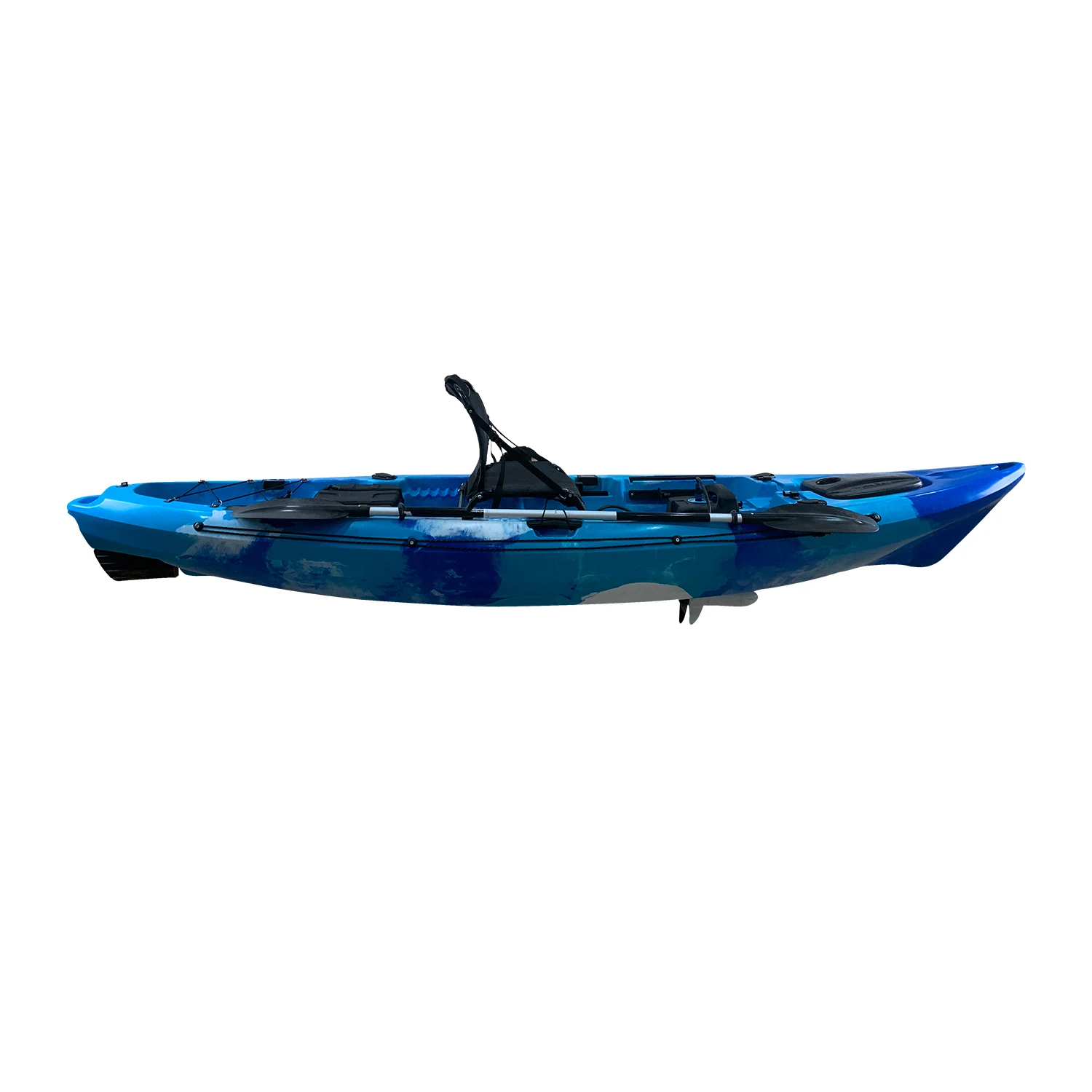 قوارب الكاياك البلاستيكية الشهيرة لصيد الأسماك مع ملحقات واحدة لكل شخص #4