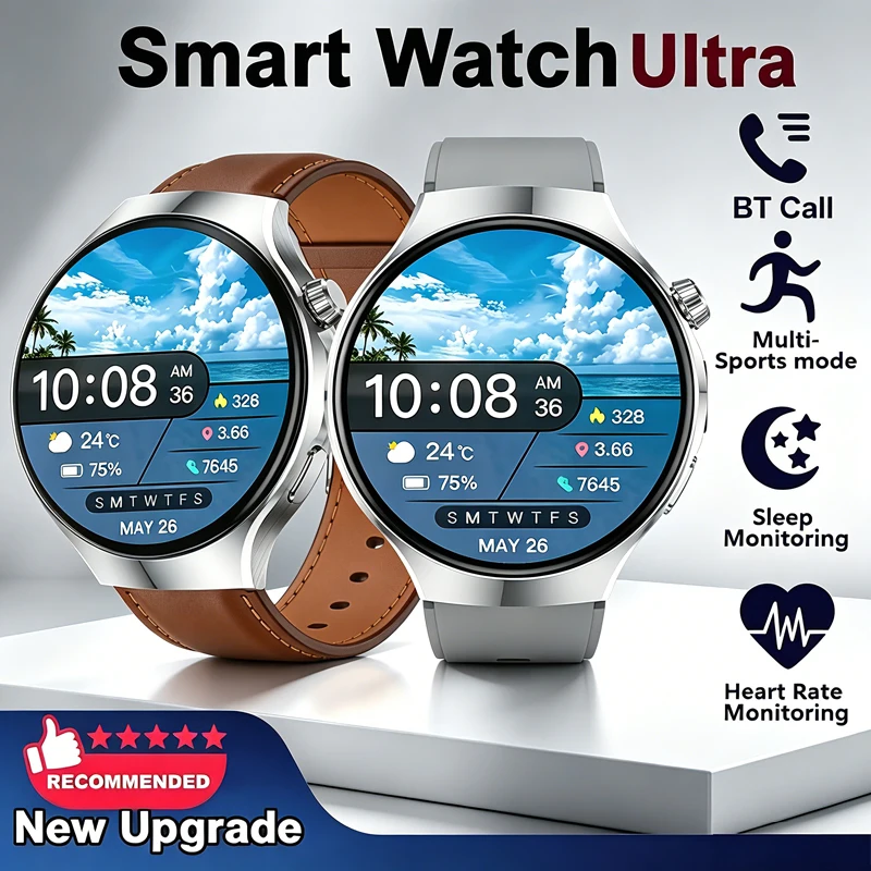 

New Men Smart Watch 1000MAH Large Battery 1.70 HD Large Screen Heart Rate Monitoring BT Call 100+Sports Mode Smart Watch Men