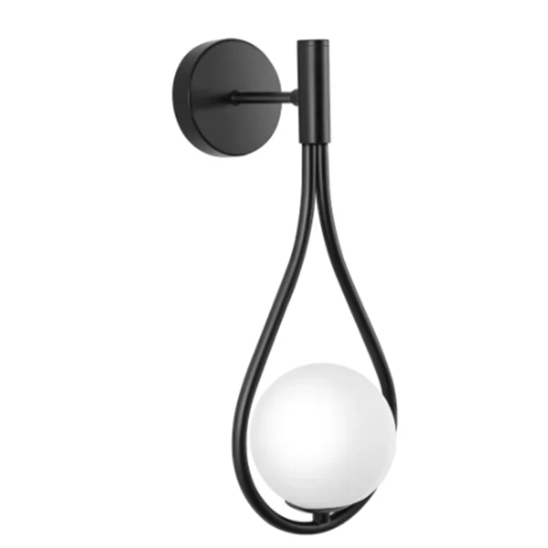 Wall Lamp LED Bed Interior Light External Sconce Metal Glass Fixture Decorations Dedroom Lighting Living Room For Home Restauran