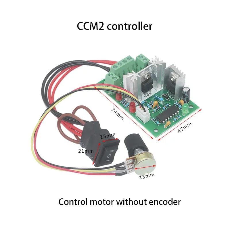 CCM2 CCM9 10-30V DC Motor Forward and Reverse Speed Controller Reversible Switch 120W PWM adjustable motor speed controller