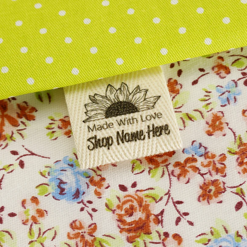 

Custom Twill Labels for Clothes,Sewing Accessories, Brand Tags,Name Labels,Free Shipping, 25x70mm, Xw5577