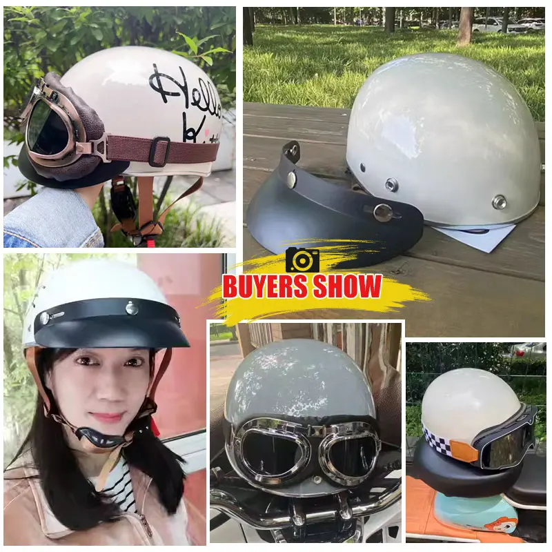 Women pink Helmet Cute Kitty Lightweight Novelty Half Face Helmets with Sun Visor Summer Scooter ATV Cruiser Helmets DOT Approve