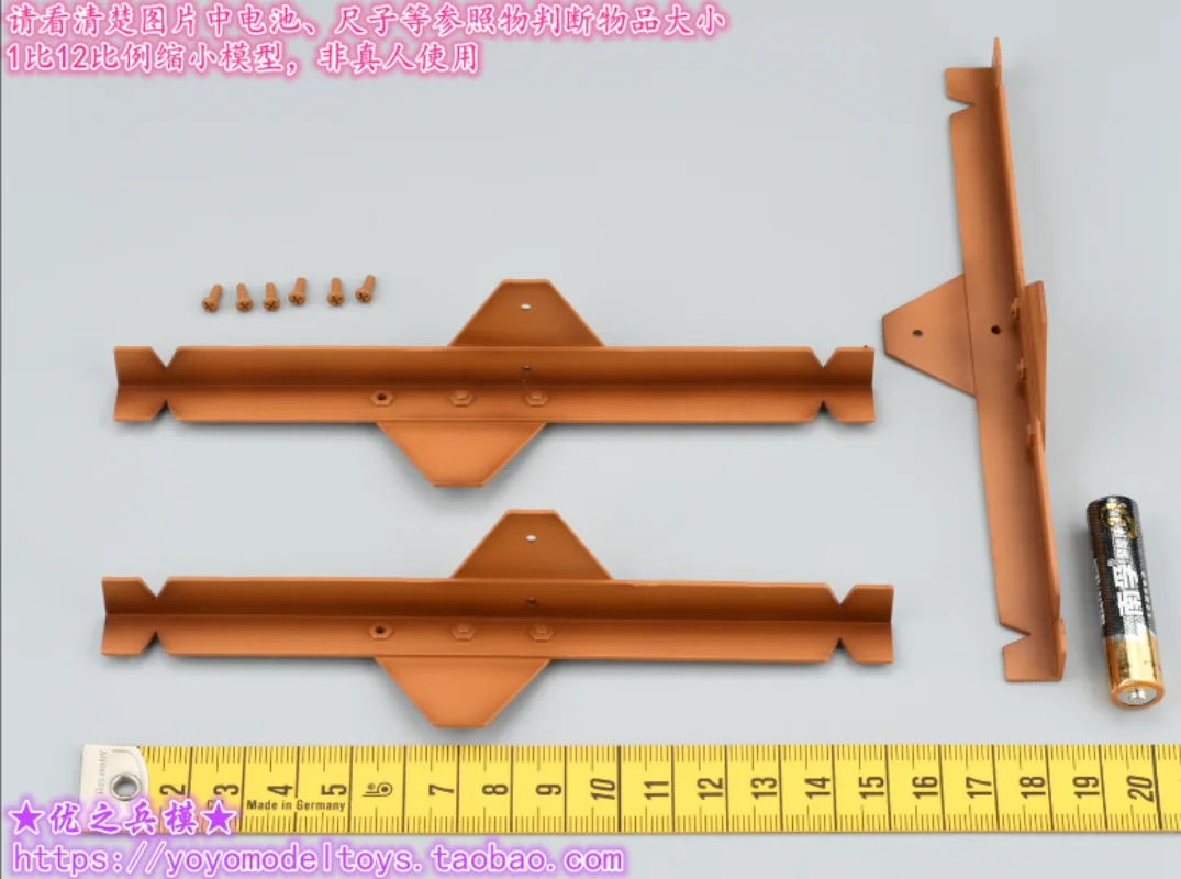 1/12  Beach Anti Tank Roadblock Model