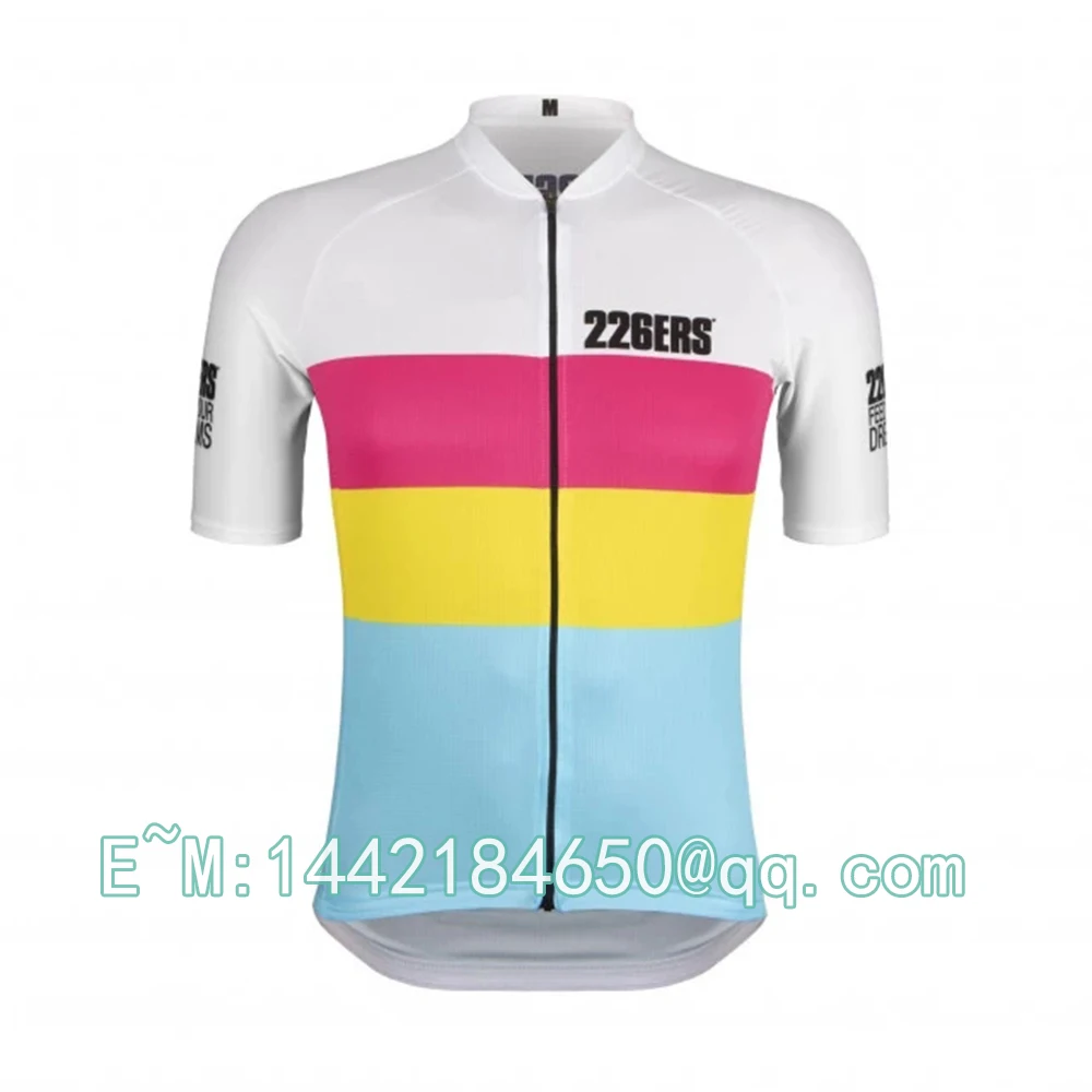 Camiseta de manga corta de Ciclismo para hombre, Maillot de secado rápido, transpirable, para exteriores, para verano, 226ERS