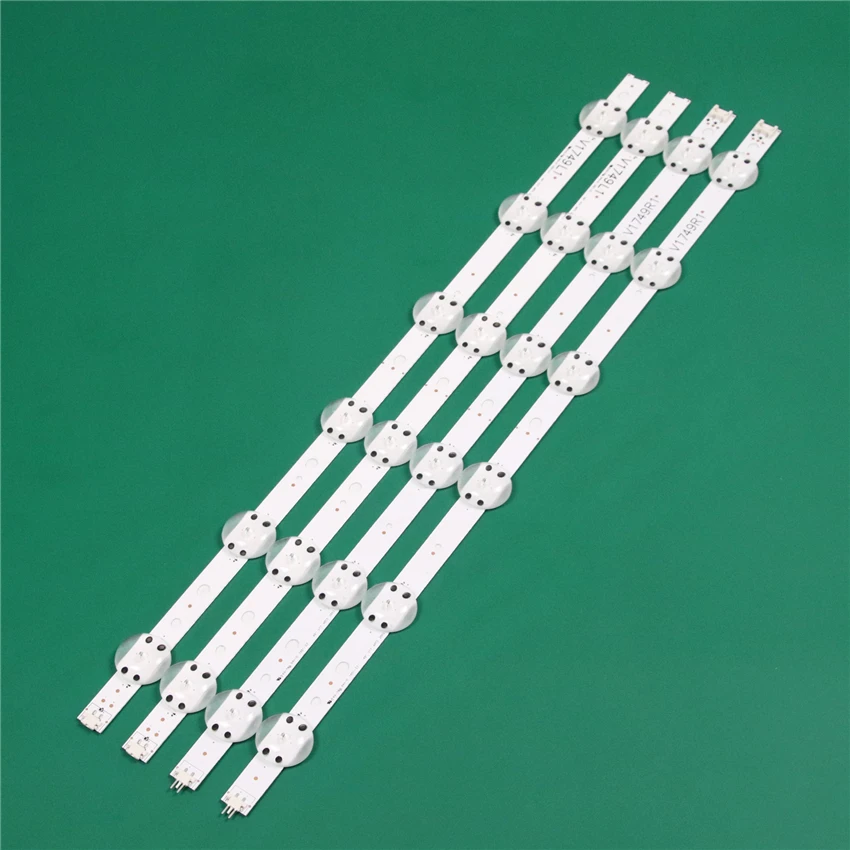 ทีวี LED Array Bar 49 "V17 ART3 2862/2863 REV 0.2 1 Backlight Strip V1749L1 ชุดสําหรับ LG 49LJ5500 49LJ550T 49LJ610V 49LJ610Y