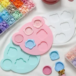 Silicone Pad Wax Seal Stamp Mold Sealing Wax Fix Shapes Mats Sealing Fixer Scrapbook Envelope Invitation DIY Making Tool