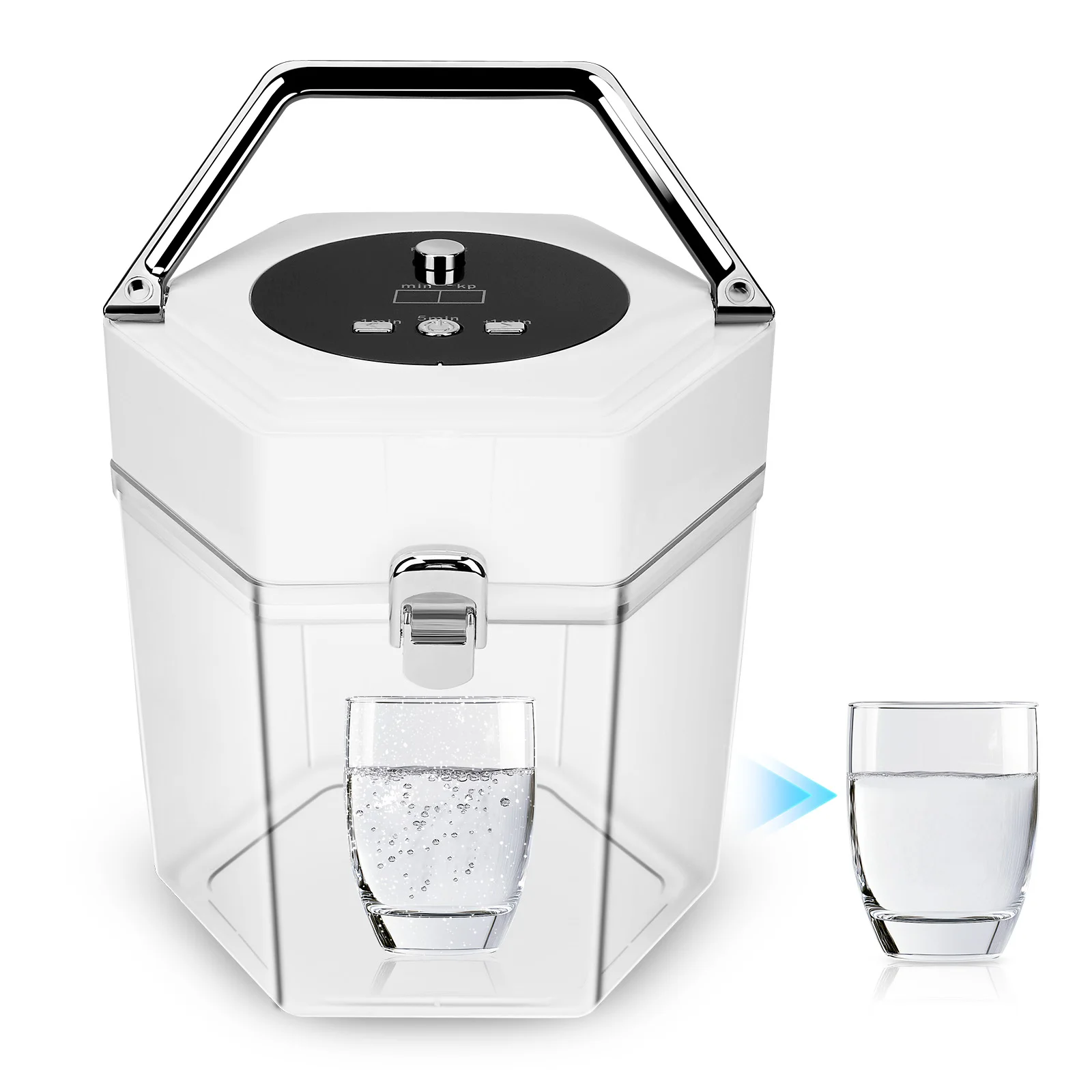 

Resin Bubble Remover Pro, 3-5 Minutes Efficient 99% Bubble Removal Vacuum Degassing Chamber Digital Display