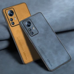 Luxury Leather Case For Redmi Note 12S Note 12 Pro Plus Cover Silicone Phone Case For Xiaomi Mi 12X 12 Lite 12T Pro 12S Ultra 5G