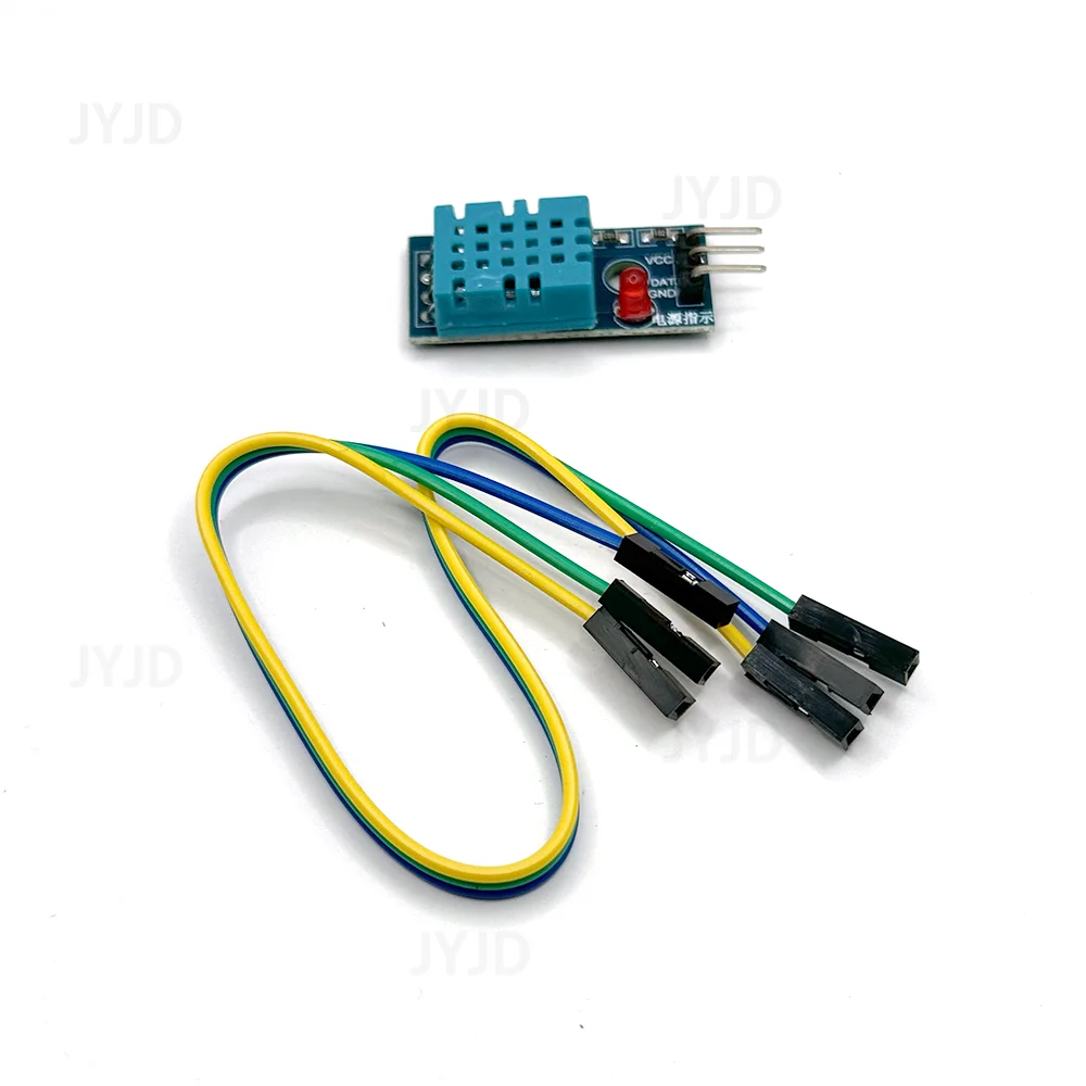 DHT11 Temperature and Humidity Module Wholesale with Adapter Board Single Bus Output Digital Signal Humidity Sensor