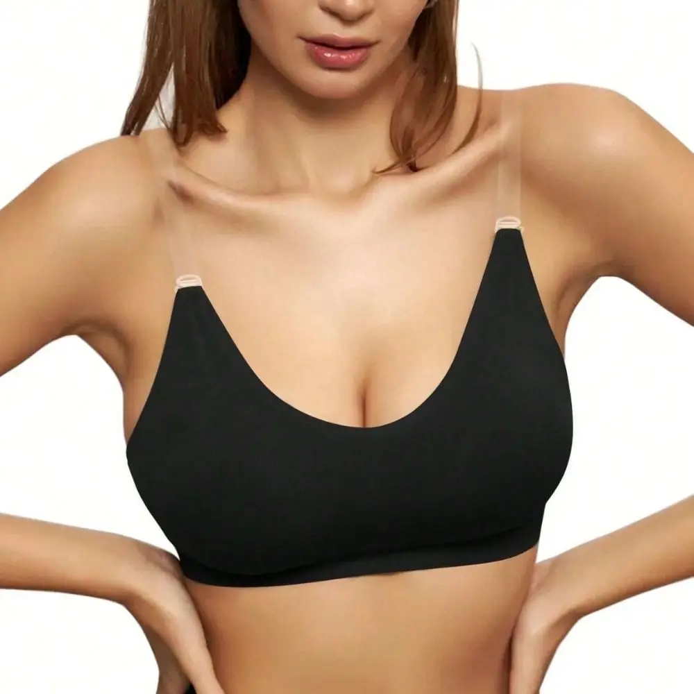 Breathable No Underwire Push Up Bras Breathable Fabric Push Up Padding Wireless Bralette Comfort Fit Full Coverage Bra For Women
