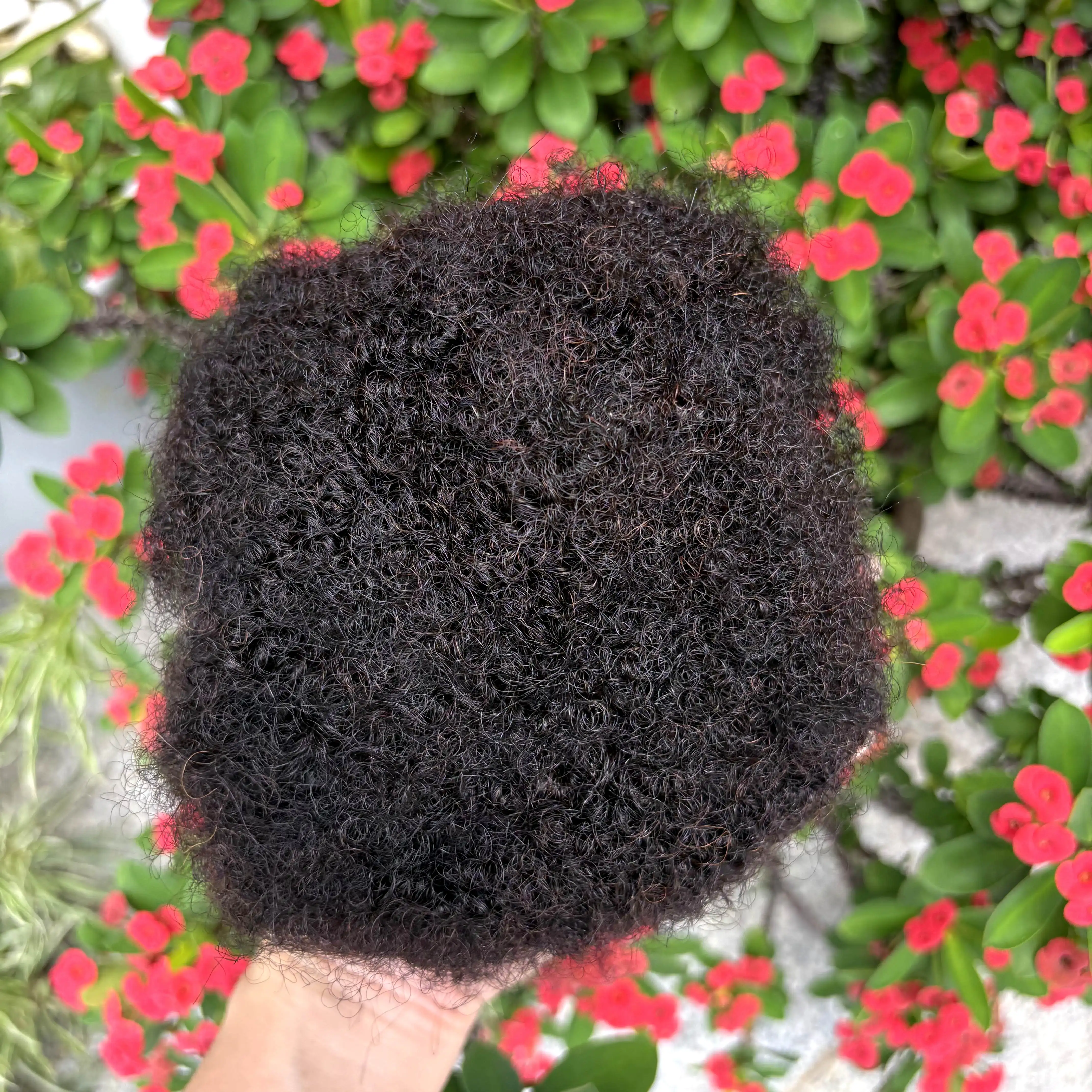 8 Zoll Afro Kinky Bulk Echthaar 30g/Packung für Dreadlock-Verlängerungen, Locs-Reparatur, Twist-Flechtungen, Afro Kinky Echthaar für Locs – Detail 3