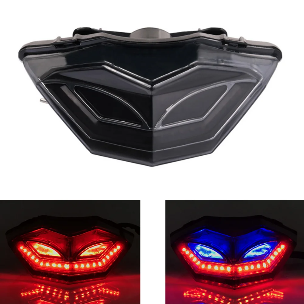 For KAWASAKI NINJA 250 300 / Z 250/Z 300 Integrated LED Tail Light Turn Light