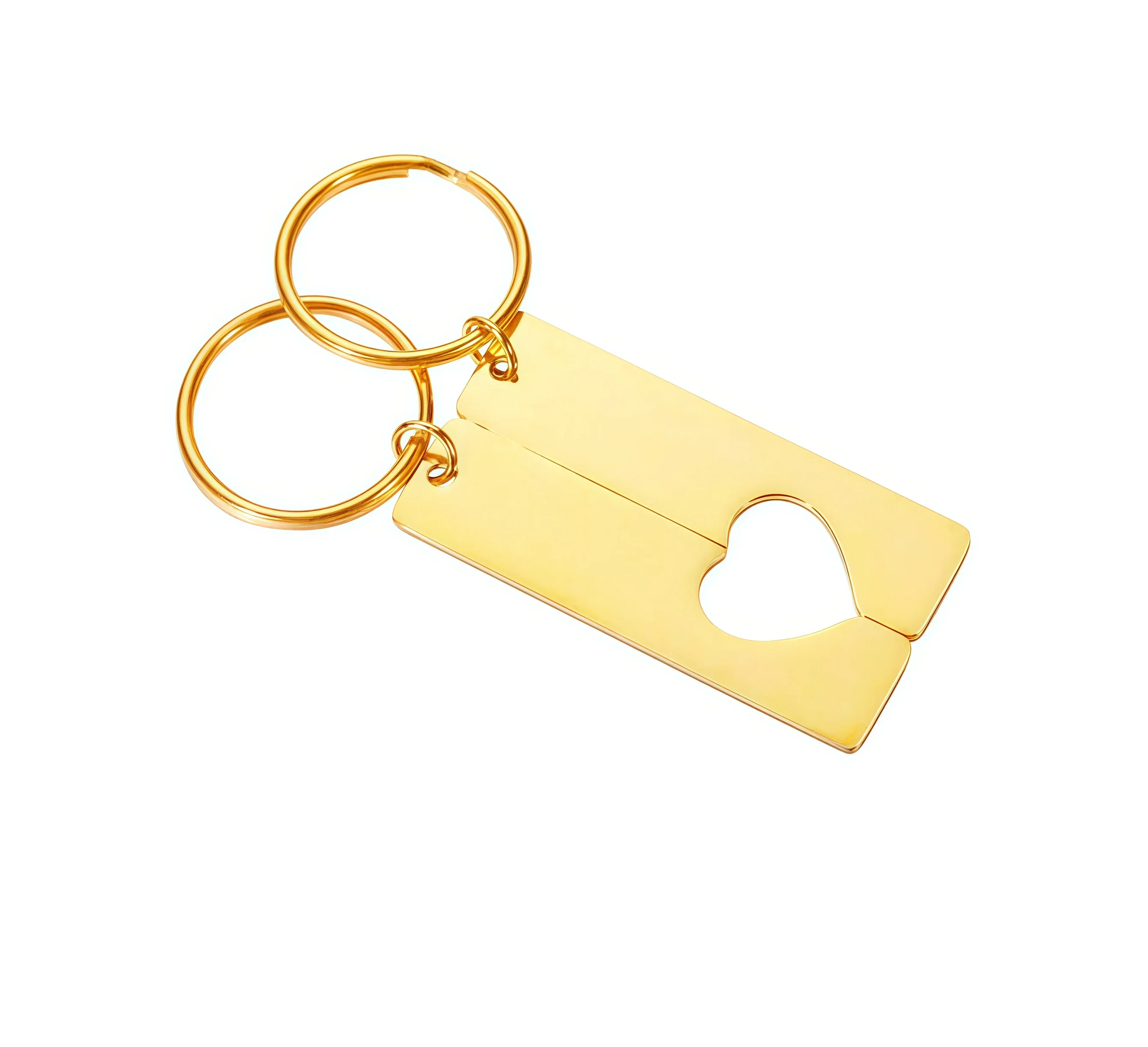 5Pairs Cute Love Heart Brick Keychains Set for Couples - Lego Style Key Rings for Men Women Girls Boys - Friendship Jewelry Gift - view 4
