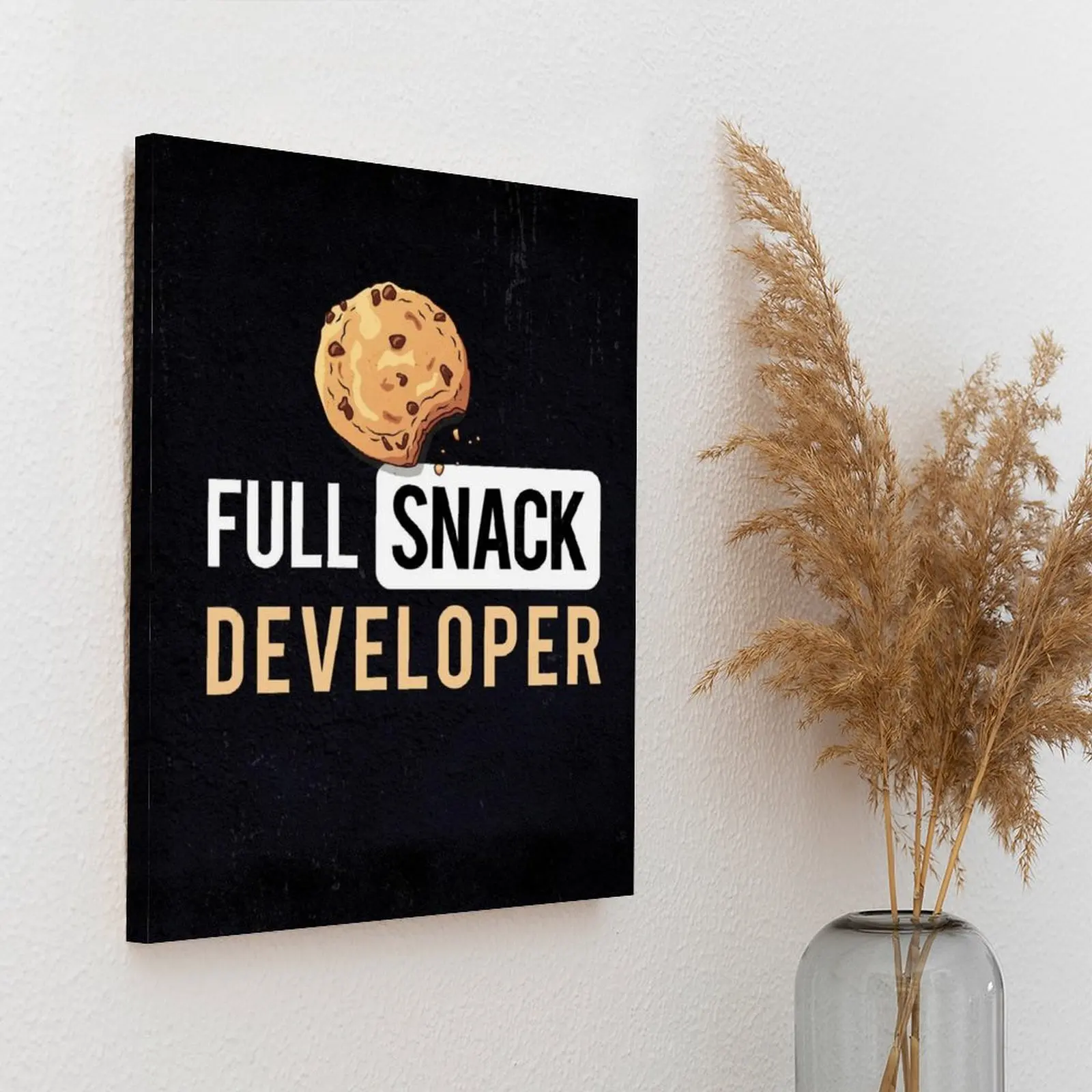 كامل المكدس المطور قماش اللوحة تصميم الديكور بار تخصيص لوحات الحائط المؤطرة الرجعية #4