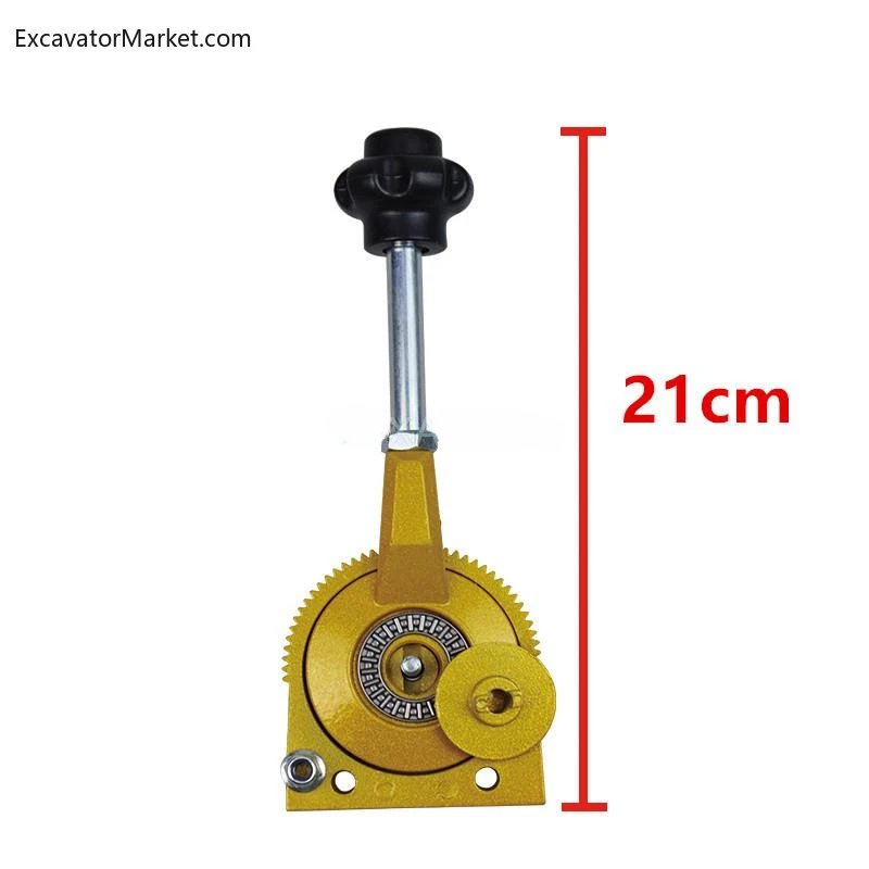 For excavator parts for Volvo Komatsu Hitachi Kobelco Doosan hook machine throttle line modification handle hand pull flame line