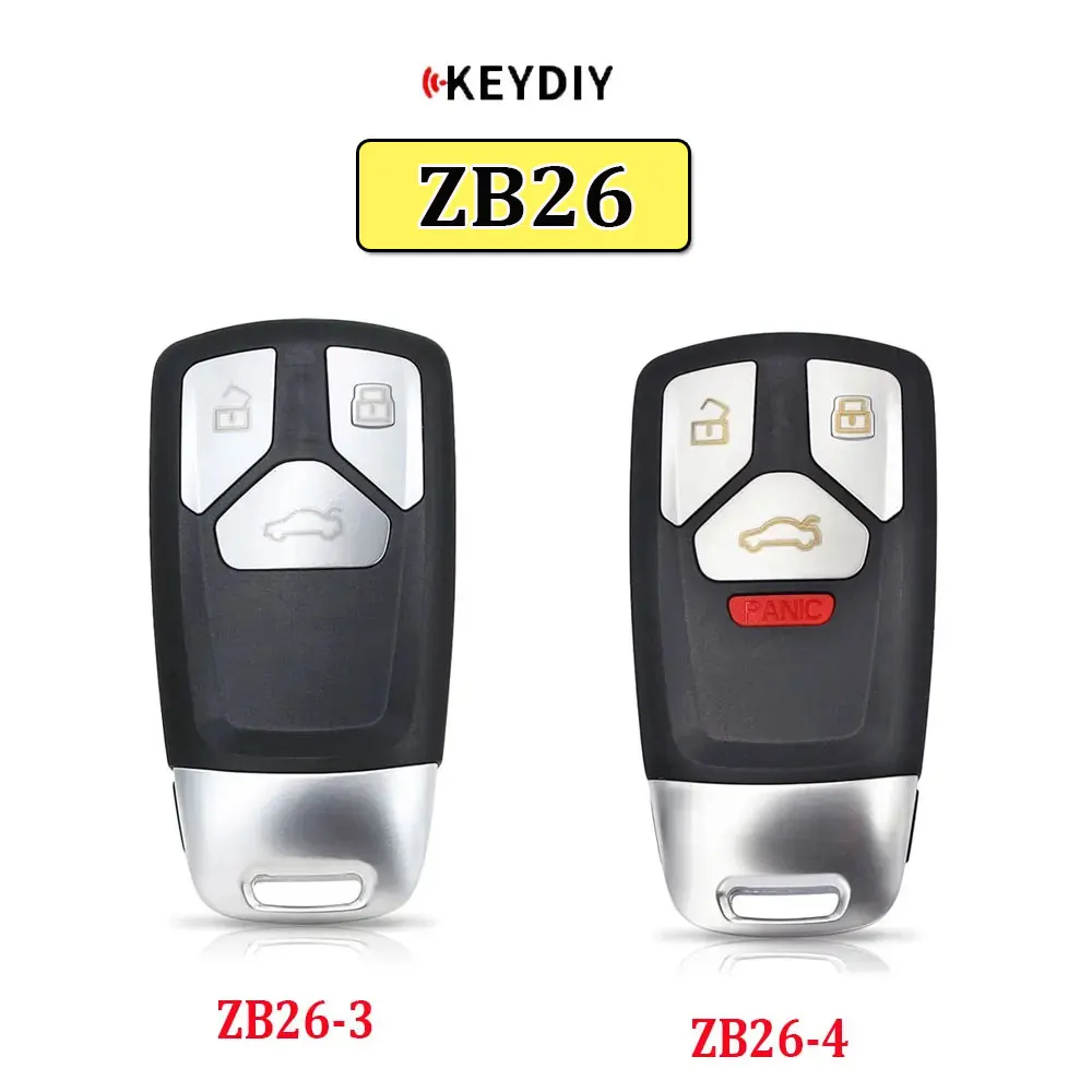 

KEYDIY ZB26 Универсальный KD Smart Key ZB26-4 ZB26-3 KD ZB Series Keyless Go Автомобильный дистанционный брелок для KD-X2 KD MAX Key Programmer