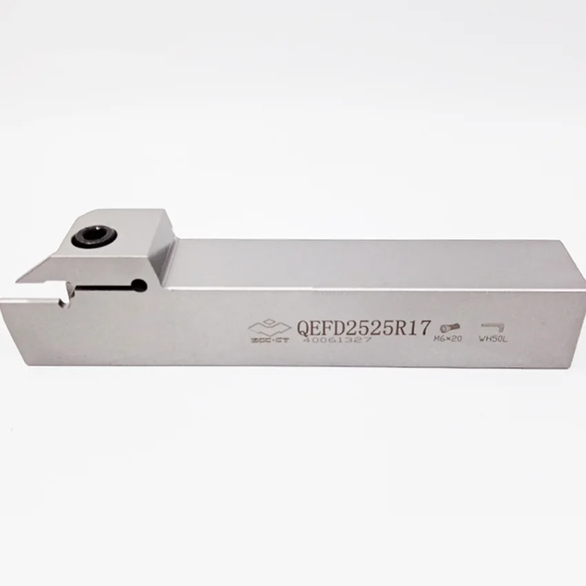 QEFD2525R10/QEFD2525L10/QEFD2525R17/QEFD2525L17 ZCC.CT Cutting Grooving tools External Turning Tool For 3.00mm inserts 1pcs/box