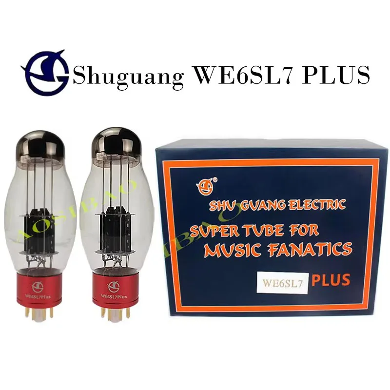 SHUGUANG WE6SL7 WE-6SL7 Vacuum Tube Valve PLUS Upgradat 6N9P 6SL7GT 6H9C CV1985 6SL7 Electron Tube DIY HIFI Audio Amplifier Kit