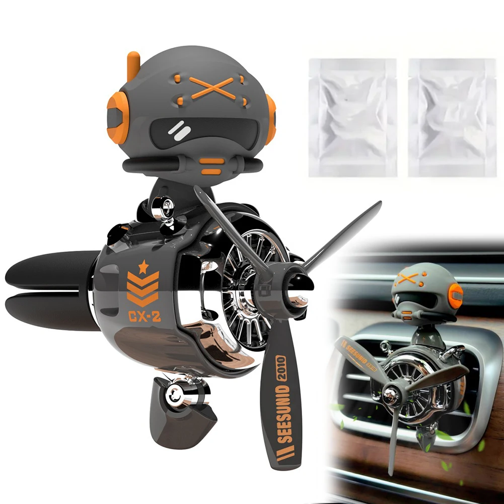 

Airplane Pilot Air Outlet Aromatherapy Ornament Car Fragrance Diffuser Car Aromatherapy Clip Gifts for Him Her Friends Families