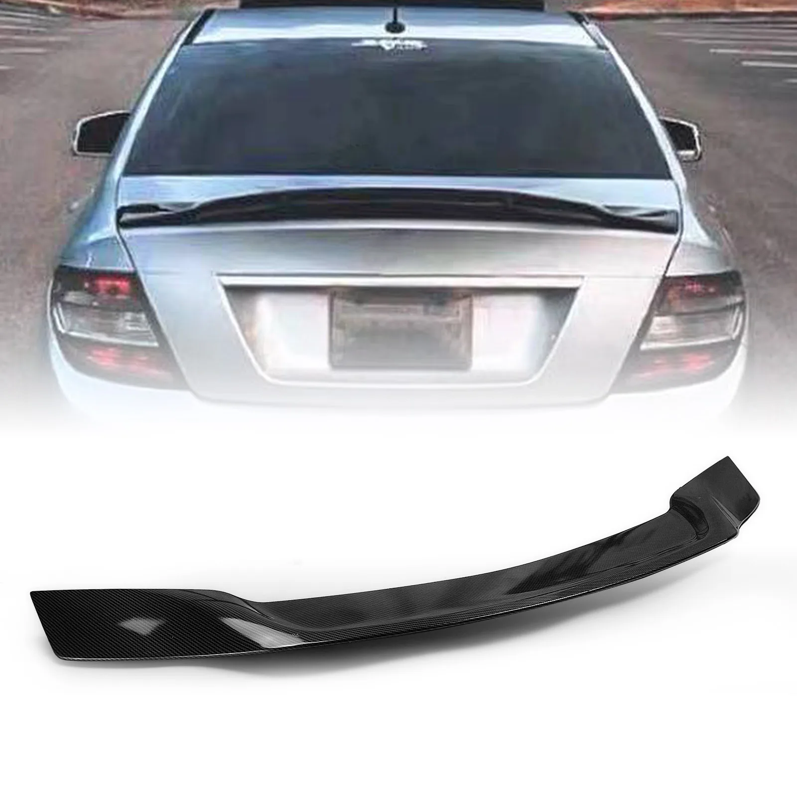 

Задний спойлер на крышку багажника, крыло, декор для Mercedes Benz W204 C Class 4-дверный C200 C250 C300 C350 C63 AMG Sedan 2008-2014