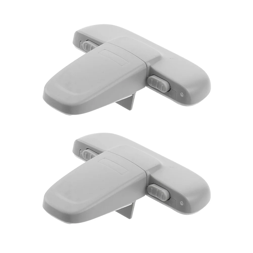 

Комплект из 2 замков для защиты детей: для холодильника, шкафа, ящика, двери, защита от защемления, устройство домашней безопасности, замок для двери