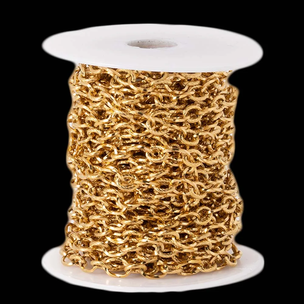 

Овальные звенья для кабеля из нержавеющей стали, 1 м