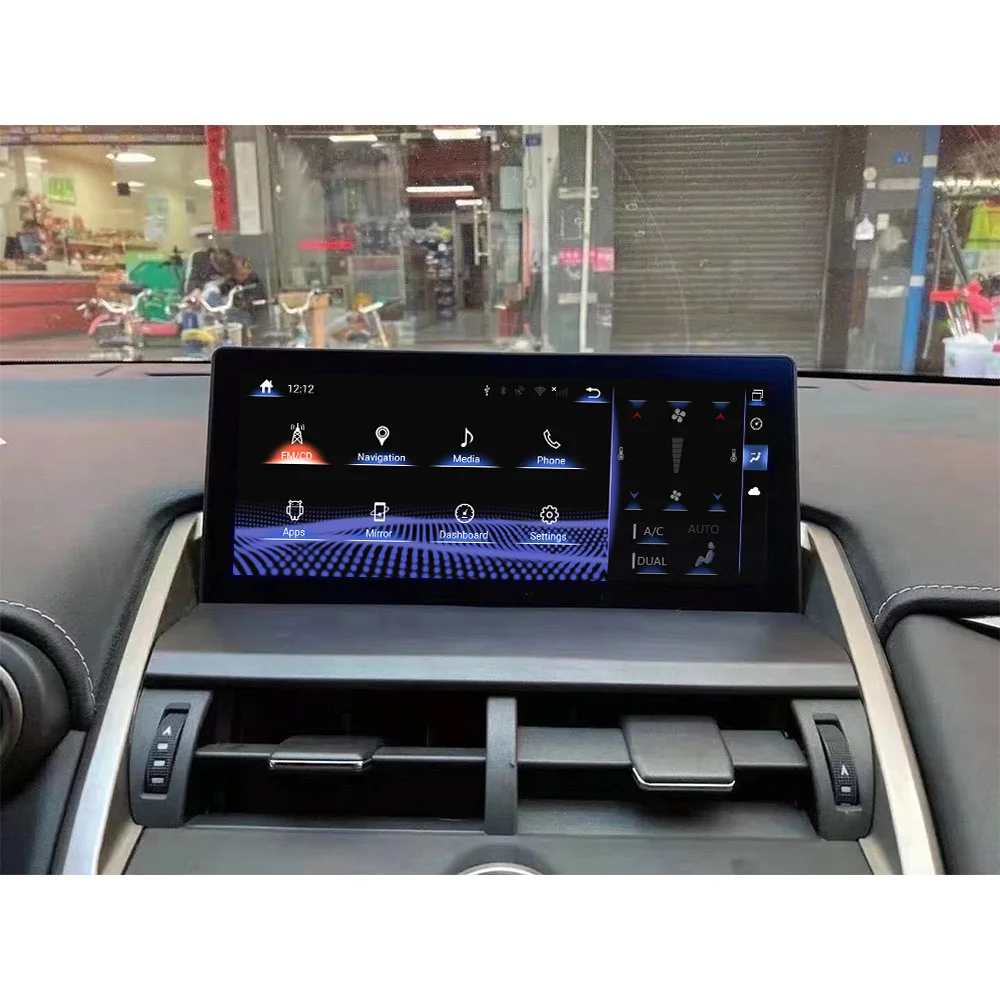 Android Screen Wireless Carplay Car Radio For Lexus NX 2018 - 2020 With GPS Bluetooth Central Multimedia Player Stereo Head Unit