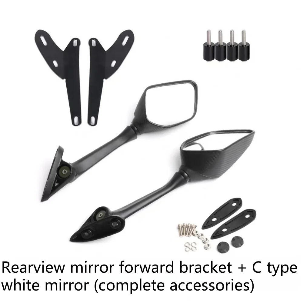Suitable for ZONTES 368E 350M 350D modified forward rearview mirror motorcycle reflector forward bracket accessories
