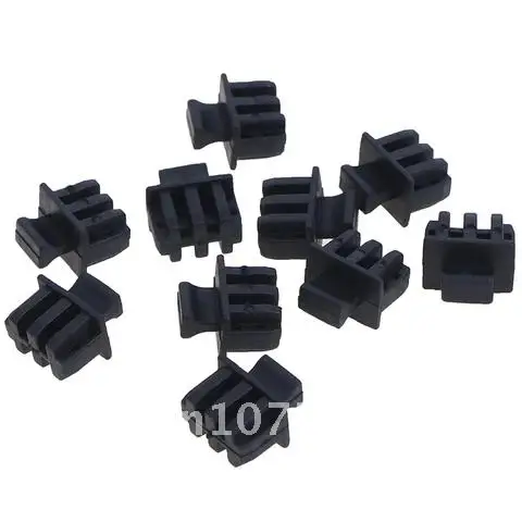 

Protective Cover for 10pc SFP Fiber Module Cage Dust Plug SFP Covers Dust Cap