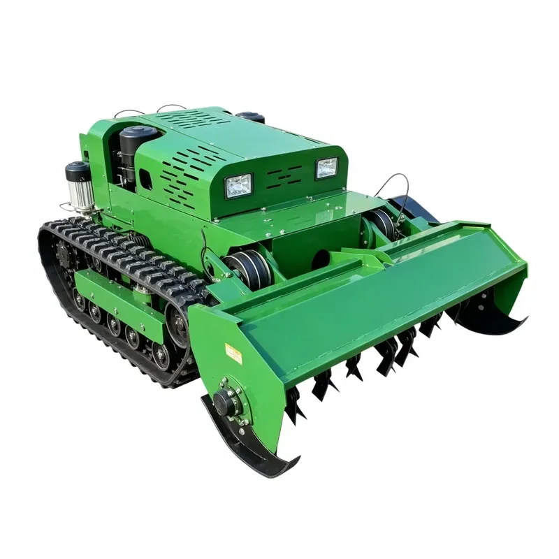 2026Hot Heavy Remote Control Flail Mower 532cc Engine with 1000W Brushless Walking Motor Quasi Hyperbolic Surface
