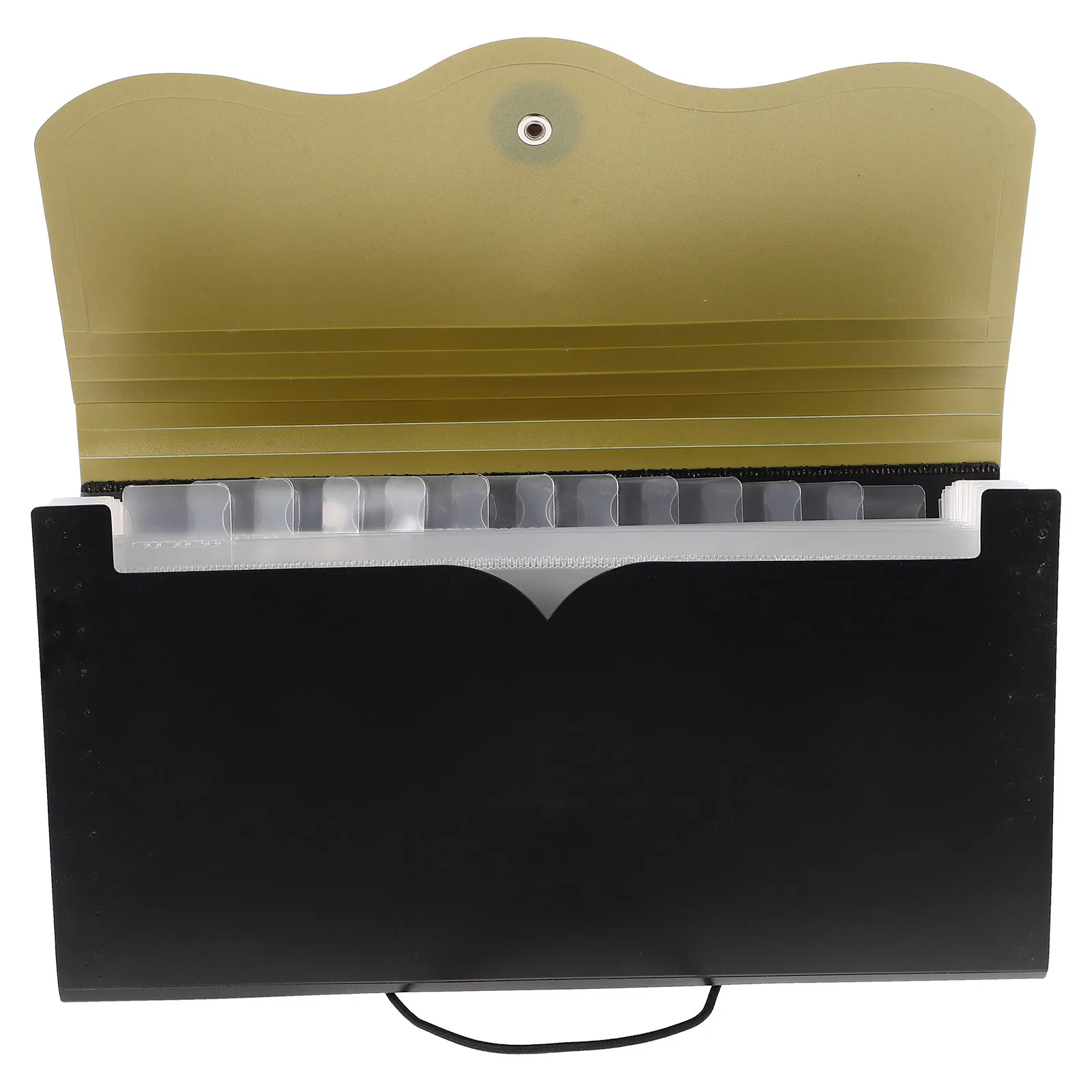 

Ticket Storage Bag Large Capacity Expanding File Folder Multi Compartment Document Organizer Portable File Folder for Office