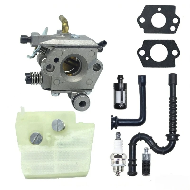 Suitable for Stihl 024 S 026 024AV 026 Pro 024 PRO MS240 MS260 MS260 MS260 PRO MS260C  Chainsaw carburetor 50.2cc/44.3mm WT-403B