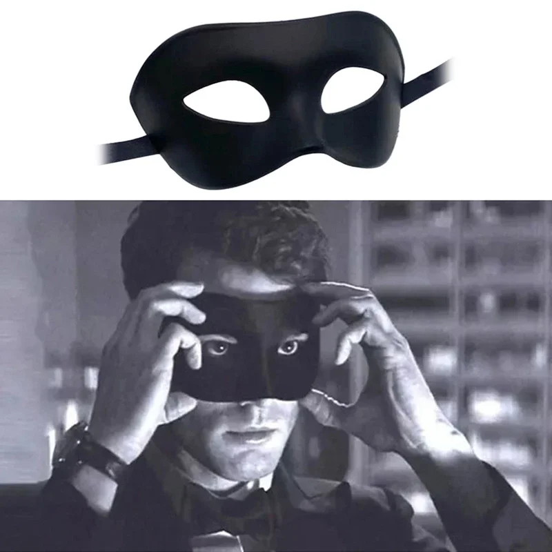 Men Women Couple Masquerade Eye Masks Sexy Venetian Cosplay Halloween Carnival Prom Party Headdress Props Plastic Half Face Mask