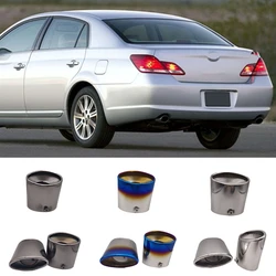 Car Sticker Muffler Protection Pipe Dedicate Exhaust Tip Tailpipe For Toyota Avalon 2005 2006 2007 2008 2009 2010 2011 2012