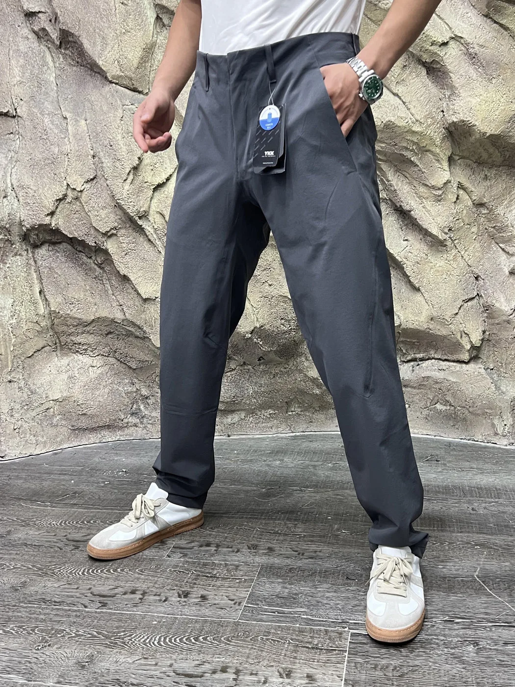 

Business V Series Soft Casual Pants Men's Outdoor Quick Dry Full Pressure Glue Process Spring Summer Straight Leg Pants