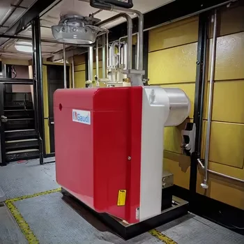 Riello Industrial Steam Boiler Heating Equipment Small Single Stage Natural   Custom Burner CE Certified 160-330KW Metal