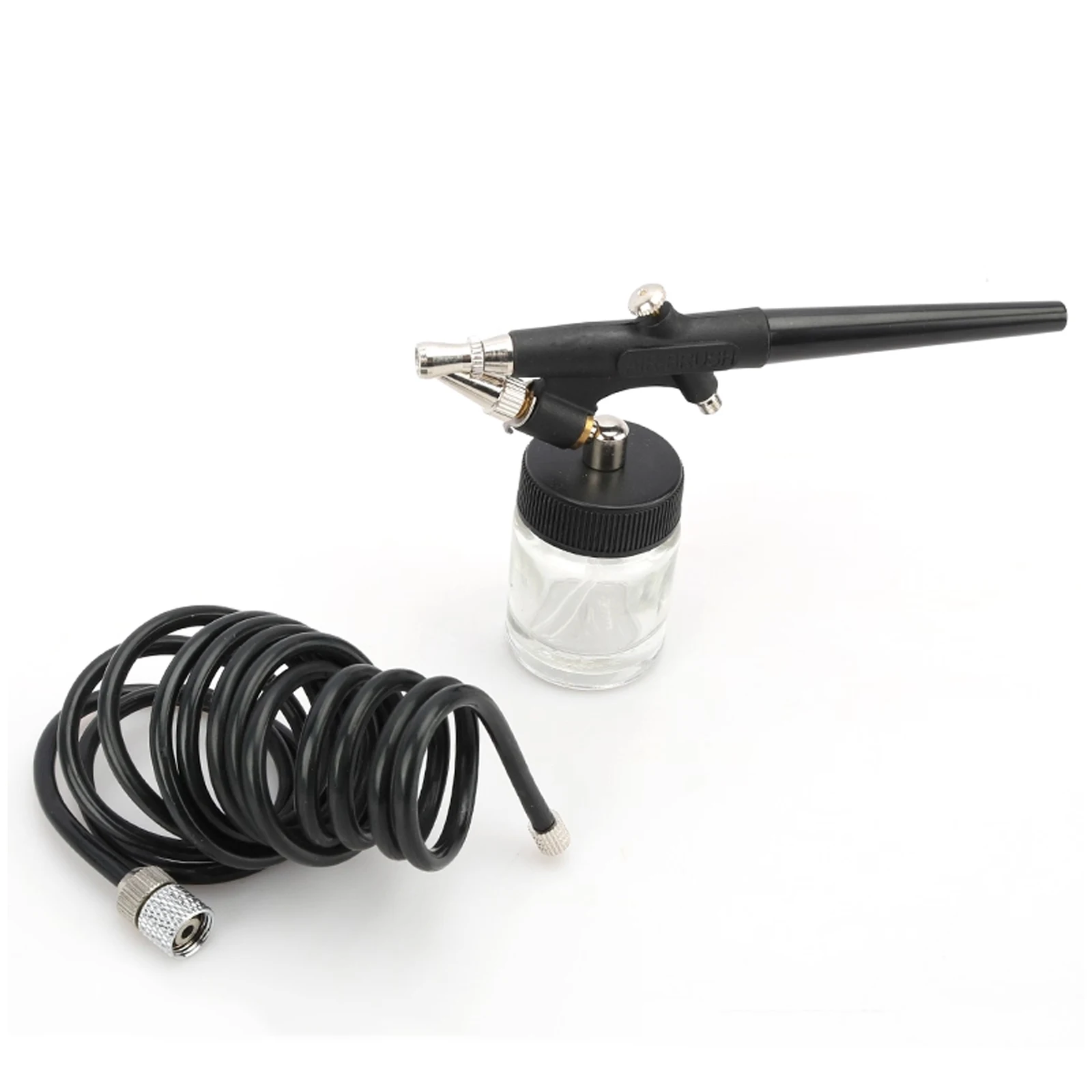 1.5M Airbrush Air Hose for Model Painting, Military & Gundam, High-Pressure Spray Paint Tool with Threaded Connector