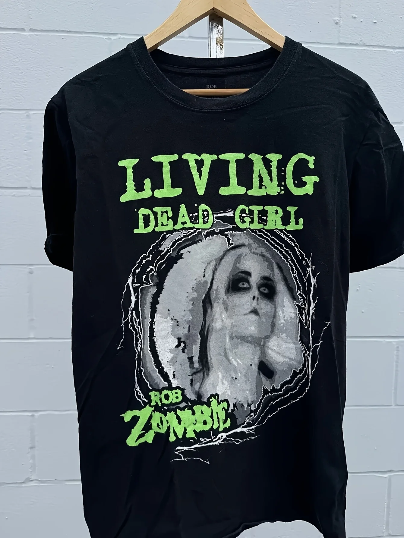 

Rob Zombie Horror Metal Punk Rock Goth Band Movie T-Shirt Size Large