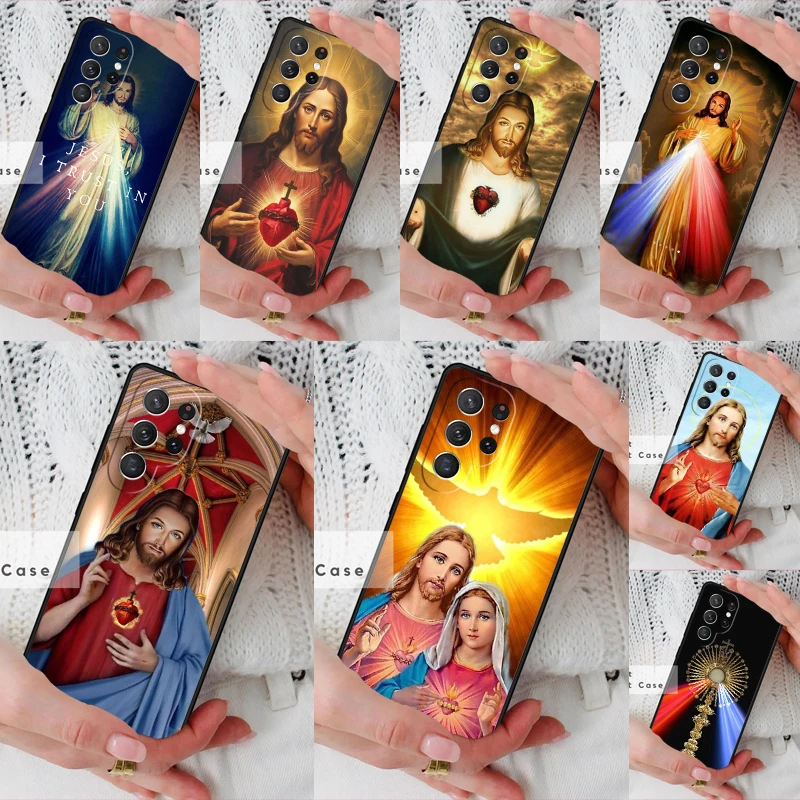 Phone Cases Jesus - Capa de Telefone Jesus Misericórdia Divina