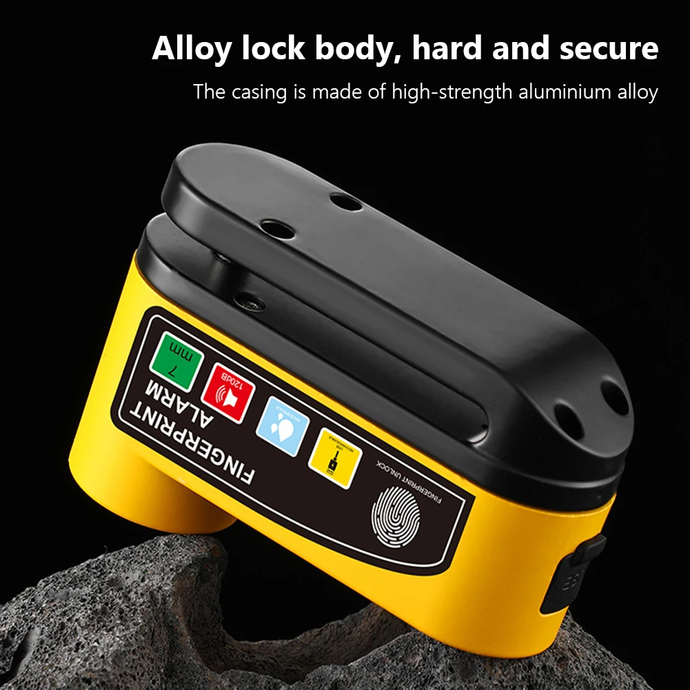 

Мотоциклетная сигнализация, замок дискового тормоза, водонепроницаемый мотоциклетный велосипедный замок, сигнализация, защитный замок, аксессуары для мотоциклов и велосипедов