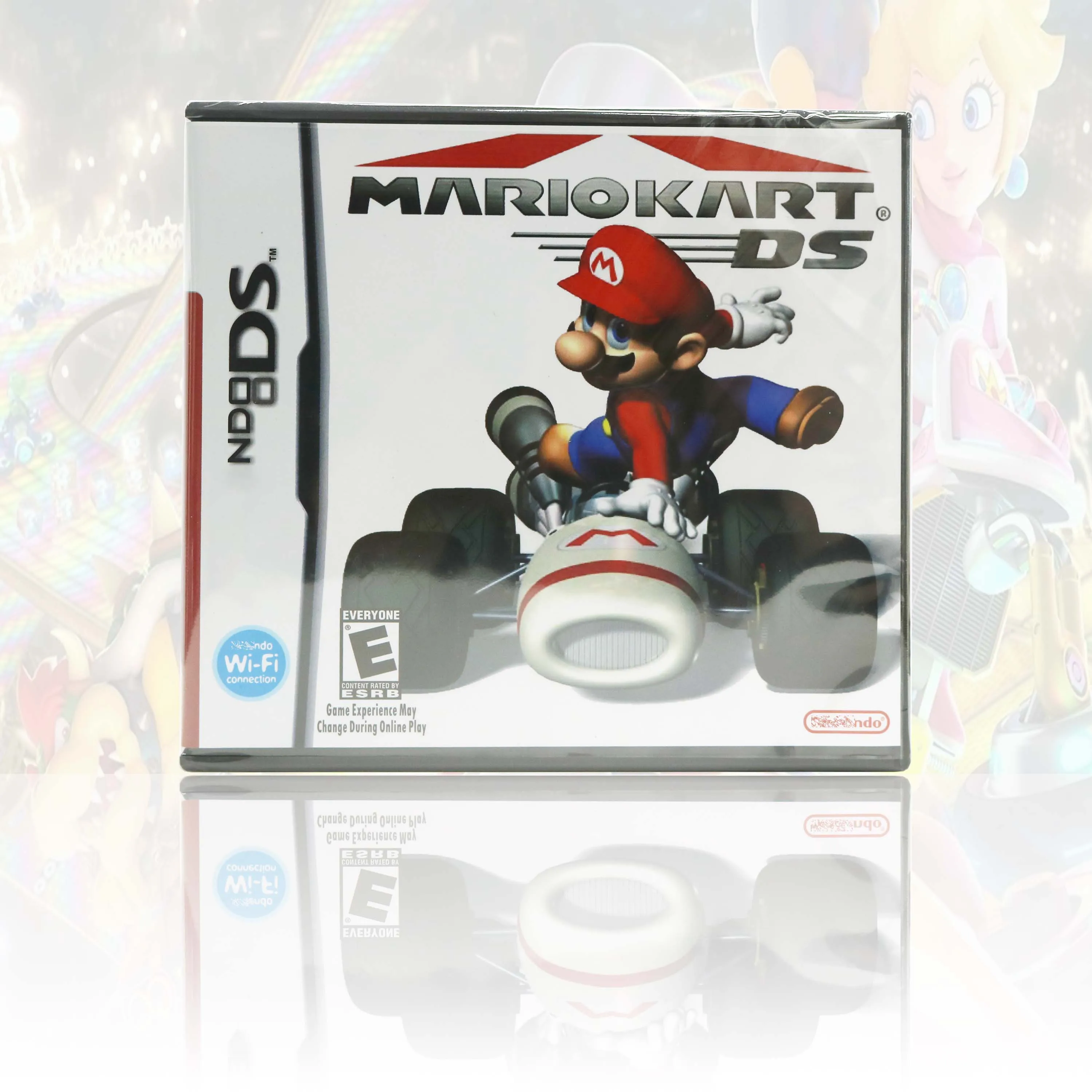 USA Version Super Mario 64 DS/Mario Bros/Kart/Party/Partners in Time Series  DS Game Card Black Case Sealed Package With Manual view 5