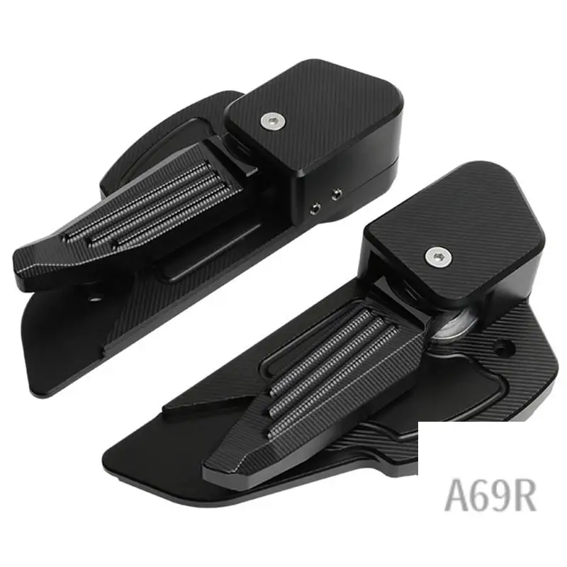 

A69R-Motorcycle Automatic Extension & Fold Rear Foot Pedal Foldable For Vespa Primavera150 Sprint 150