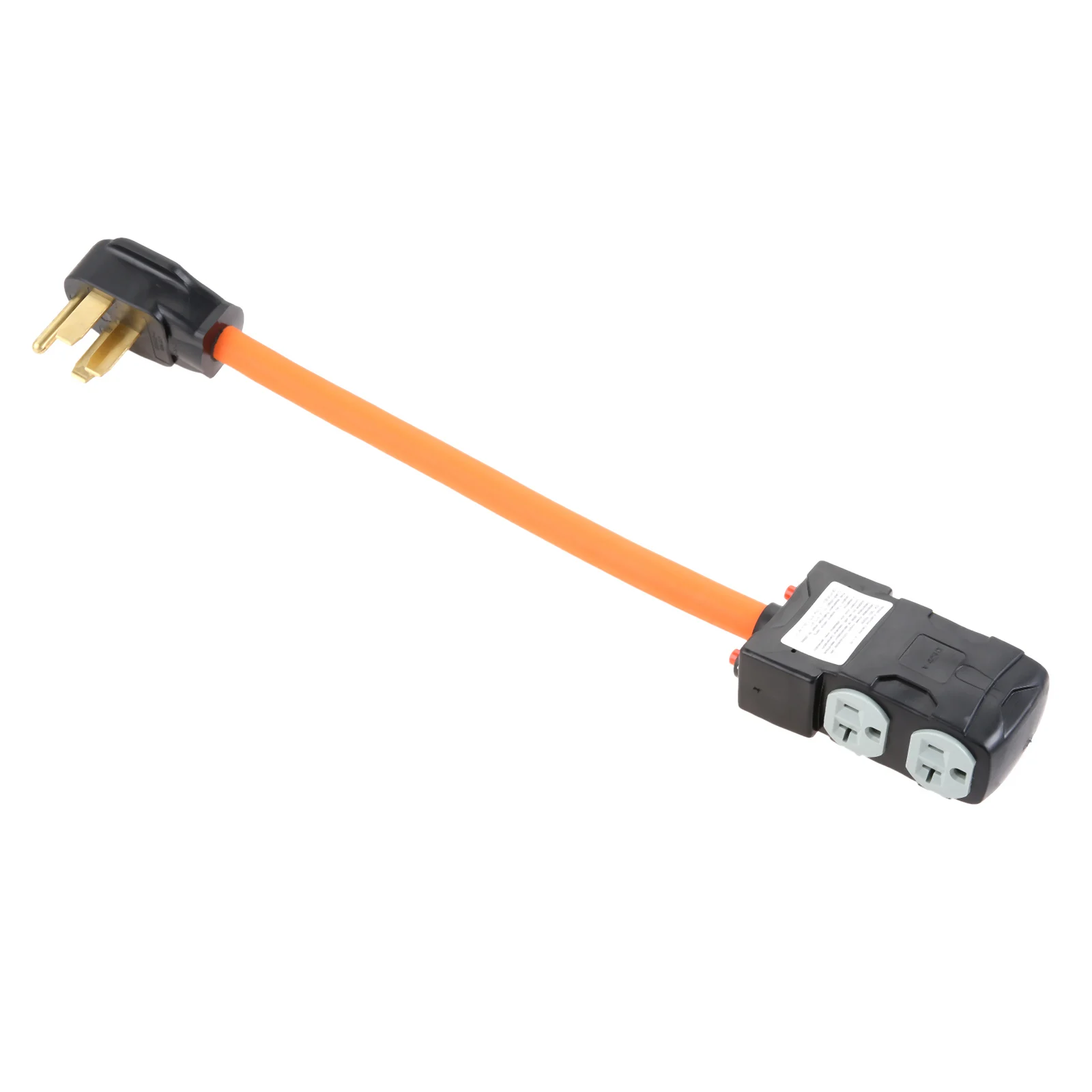 NEMA 50 Amp to 20 Amp SWT 14-50P to 4 X 5-20R/15R RV 4-Prong Household Outlet Plug to 120V 5-20R/15R Female Adapter Power Cord - view 6