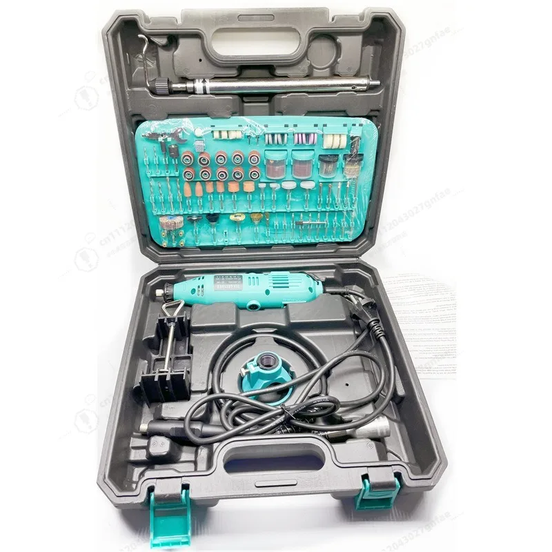 130W Miniature Electric Grinding DIY Tool Hanging Grinder Engraving Grinding Drilling Cutting Speed Regulating Grinder