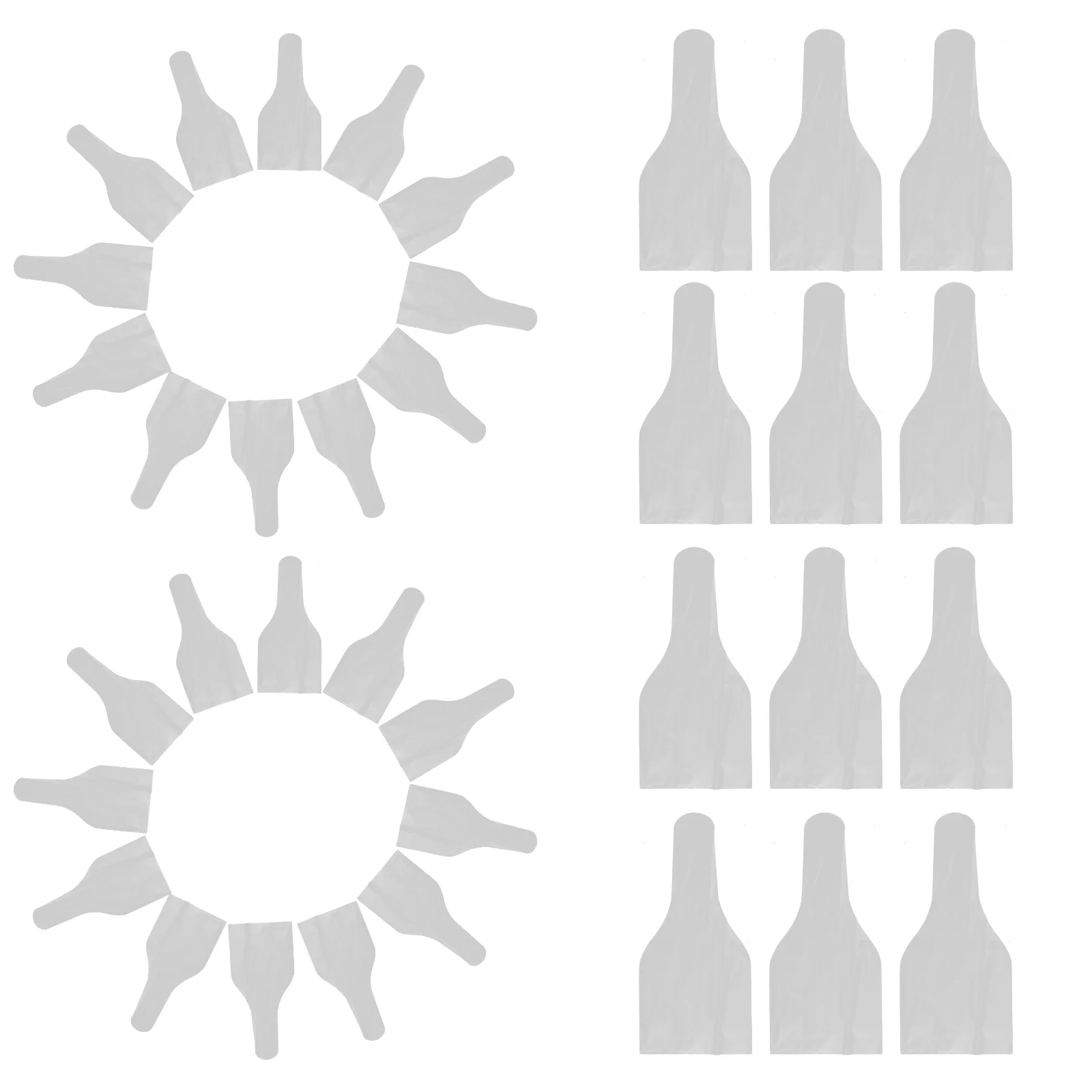 

100pcs Dog Bags Artificial Supplies Pet Breeding Tools For Small Large Scale Use Farm Breeding Bag