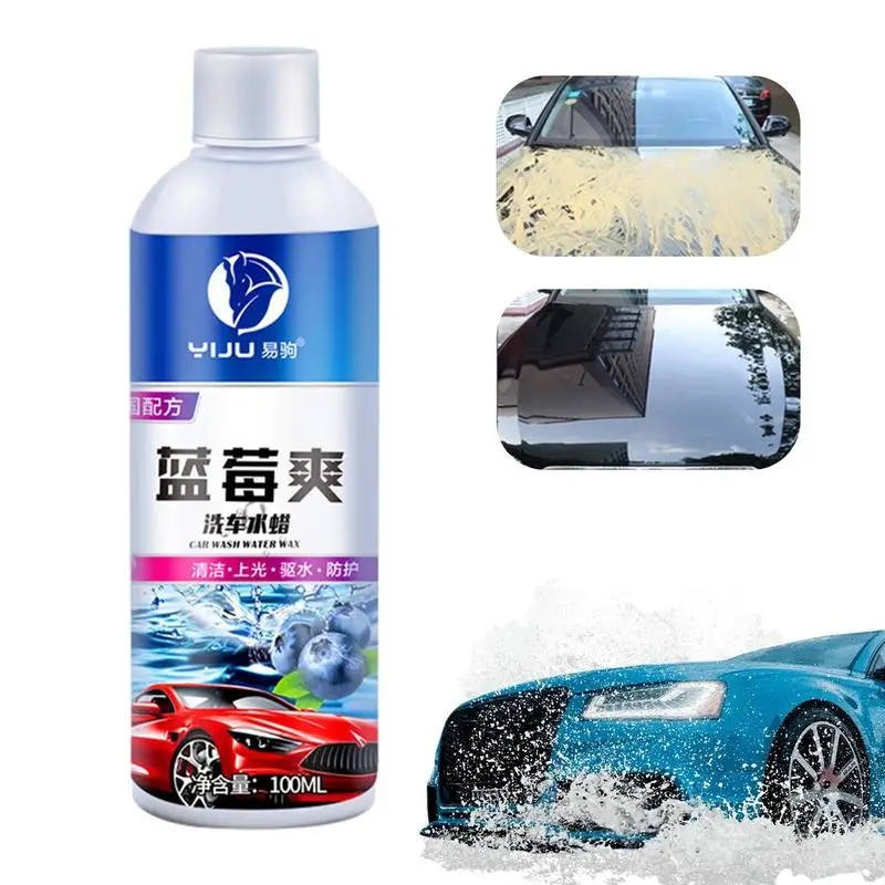 

Hybrid Foam Wax 100ml Car Polish Foam Wax Coating Protection Car Wax Kit Paste For Car Cleaning Polishing Vehicle Detailing