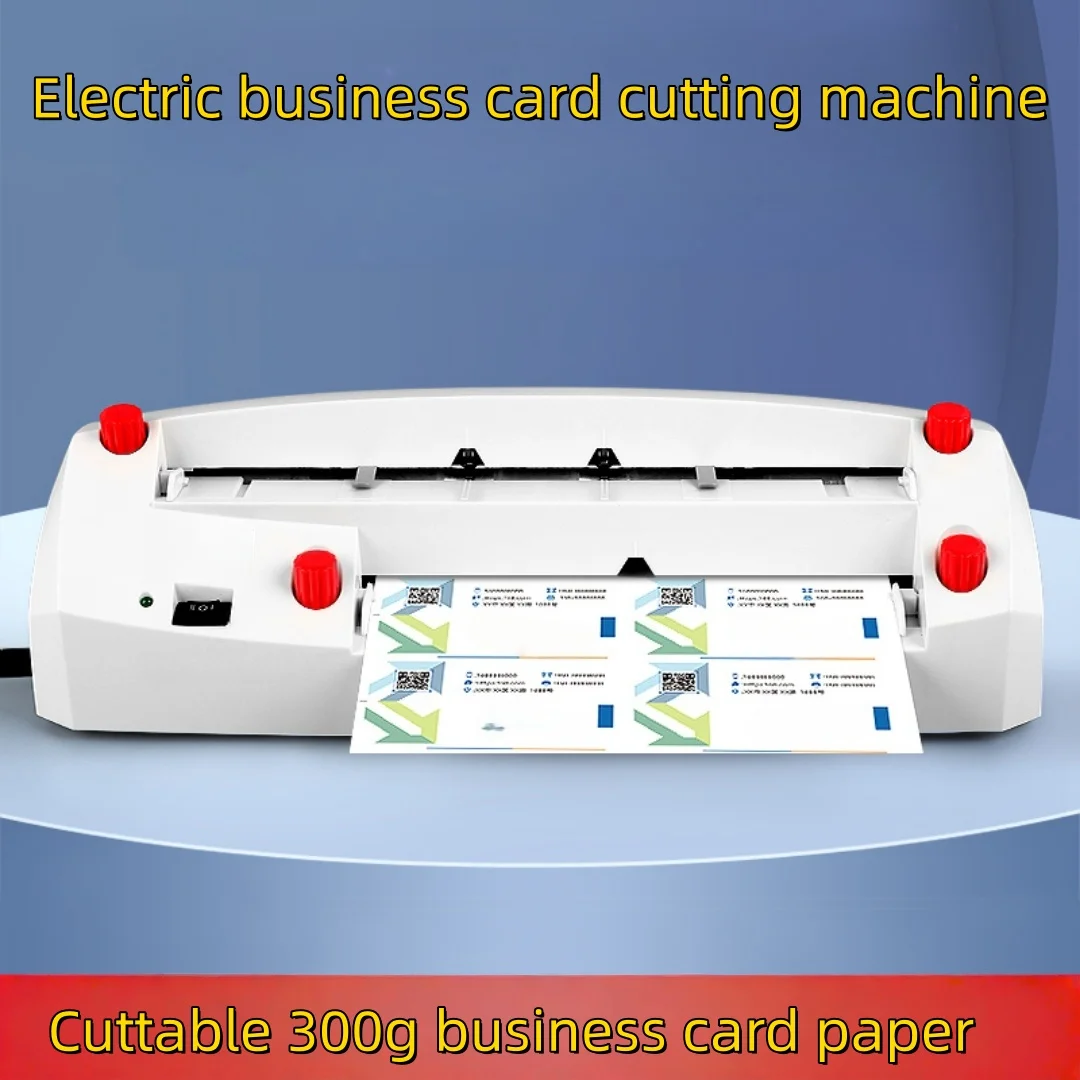 

A4 size electric card cutter card size Heavy-duty fine-tuning electric business card cutting machine